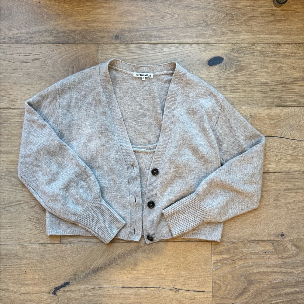COPY - Reformation cashmere set